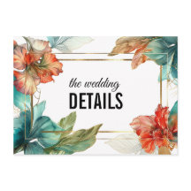 DETAILS Hibiskus Hochzeit Paradies