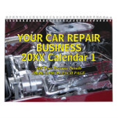 Details hinzufügen - Auto reparieren Business 20xx Kalender (Titelbild)