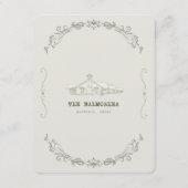 Details-Karte Begleitkarte (Rückseite)