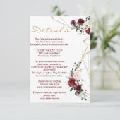 Details Karte Florenz neu (Stehend Vorderseite)