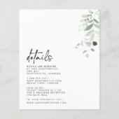 Details-Karte Flyer (Vorne)