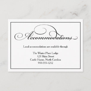 Details Karte für Hochzeitsunterkünfte