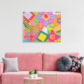 Details Leinwanddruck (Insitu (Wohnzimmer))