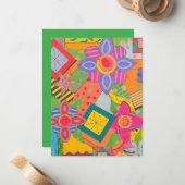 Details Mitteilungskarte (Vorderseite/Rückseite Beispiel)