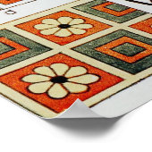 Details Of Decoration Ancient Assyrian Costume  Poster (Ecke)