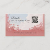 Details QR Code dockt Liebe Website Visitenkarte (Vorderseite)