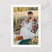 Details QR Code RSVP Wedding  Begleitkarte (Rückseite)