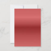 Details Rose Gold Einladung (Rückseite)