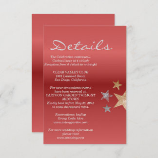 Details Rose Gold Einladung