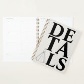 "DETAILS"-Typografie | Moderne & selbstbewusste Ho Planer (Anzeige)