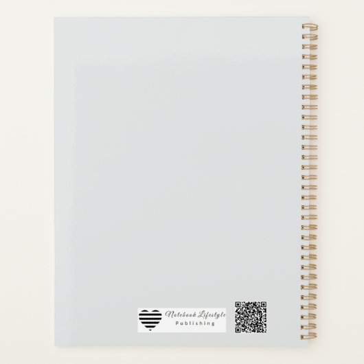 "DETAILS" Typography | Modern & Confident Wedding Planer (Rückseite)