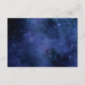 Details über Hochzeiten unter den Sternen Begleitkarte (Rückseite)