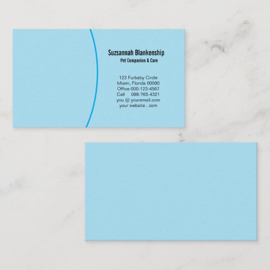 Details und benutzerdefiniertes Foto auf der Vorde Visitenkarte (Vorne/Hinten)