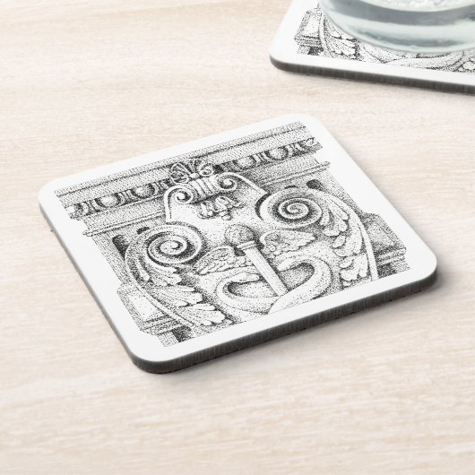 DETAILS Untersetzer aus Hartkunststoff (Linke Seite)