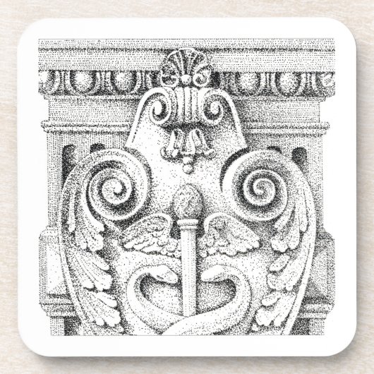 DETAILS Untersetzer aus Hartkunststoff (Vorderseite)