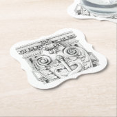 DETAILS: Untersetzer für das Bracketpapier (angewinkelt)