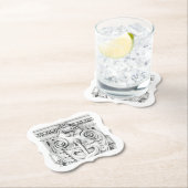 DETAILS: Untersetzer für das Bracketpapier (Vor Ort)