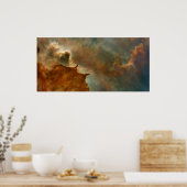 Details von Carina Nebula - Große Wolken Poster (Küche)