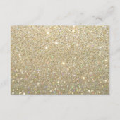 Details & weitere Informationen - Goldene Glit-Fab Begleitkarte (Rückseite)