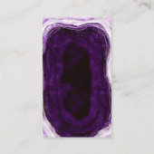 Details zu Amethyst Lila & Silver Geode Hochzeiten Begleitkarte (Rückseite)