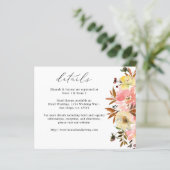 Details zu Candy Pink & Yellow Floral (Stehend Vorderseite)