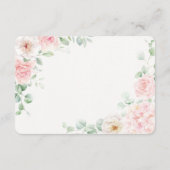 Details zu den botanischen Blüten Begleitkarte (Rückseite)