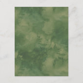 Details zu den botanischen Gängen von Sage Green W Begleitkarte (Rückseite)