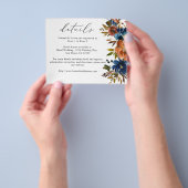 Details zu den Haushalts-Marine, Orange & Brown Fa Flyer (Gruppe)