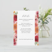 Details zu den Sommerfarben Begleitkarte (Stehend Vorderseite)