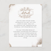 Details zu den Wasserfarben in Earthy Tones Begleitkarte (Vorderseite)