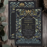 Details zu den zauberhaften gotischen Raven Floral Einladung<br><div class="desc">Elegantes,  skurriles und gotisches Hochzeitsdesign perfekt für eine bezaubernde Waldfeier oder eine stimmungsvolle und dunkelgotische Affäre. Dieses Design zeichnet sich durch Ravens Set in einem Rahmen aus gedämpften aquamarin-blauen Dornen,  Beeren,  Grünpflanzen und Goldakzenten aus. Matching Items in unserem Shop für ein komplettes Party Thema.</div>
