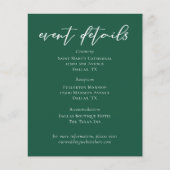 Details zu Emerald Green Wedding Events (Vorderseite)