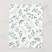 Details zu Eukalyptus Begleitkarte (Rückseite)