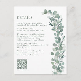 Details zu Eukalyptus Begleitkarte