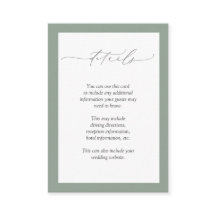 Details zu Hochzeiten in Grey Green Floral