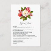 Details zu Holly und Ivy Christmas Begleitkarte (Vorderseite)