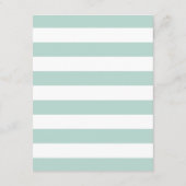 Details zu Nautical Starfish Hochzeitgästen Begleitkarte (Rückseite)