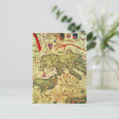 Details zu Nordafrika und Europa Postkarte (Stehend Vorderseite)