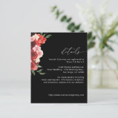 Details zu Red Floral - Black VH2 (Stehend Vorderseite)