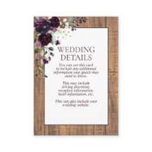 Details zu rustikalem Pflaumenholz Lila