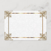 Details zum 50. Goldenen Jubiläum Begleitkarte (Rückseite)