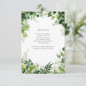 Details zum Border für grüne Branchen Begleitkarte (Stehend Vorderseite)