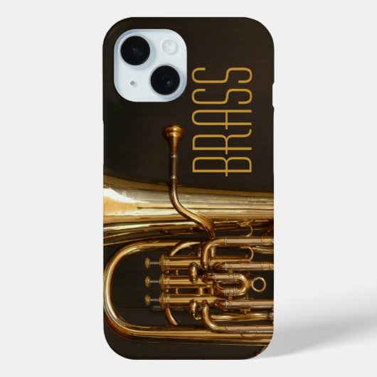Details zum Brass Horn Case-Mate iPhone Hülle (Rückseite)