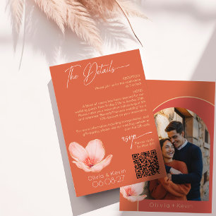 Details zum Foto des Sonnenuntergangs Verona orang Begleitkarte