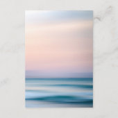 Details zum Hochzeitsgrad des tropischen Sandstran Begleitkarte (Rückseite)