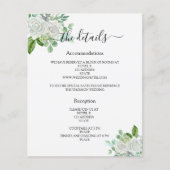 Details zum Hochzeitsprogramm im Blumengarten QR (Vorderseite)