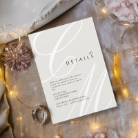 Details zum Ivory Classic Elegant-Kalligraphie-Mon