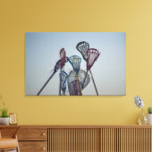 Details zum Lacrosse-Spiel Leinwanddruck (Insitu (Wohnzimmer))