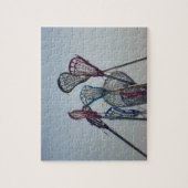 Details zum Lacrosse-Spiel Puzzle (Vertikal)