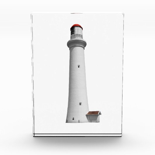 Details zum Leuchtturm Fotoblock (Vorderseite)